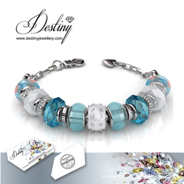 Destiny Jewellery Crystal From Swarovski Charm Beaded Bracelet